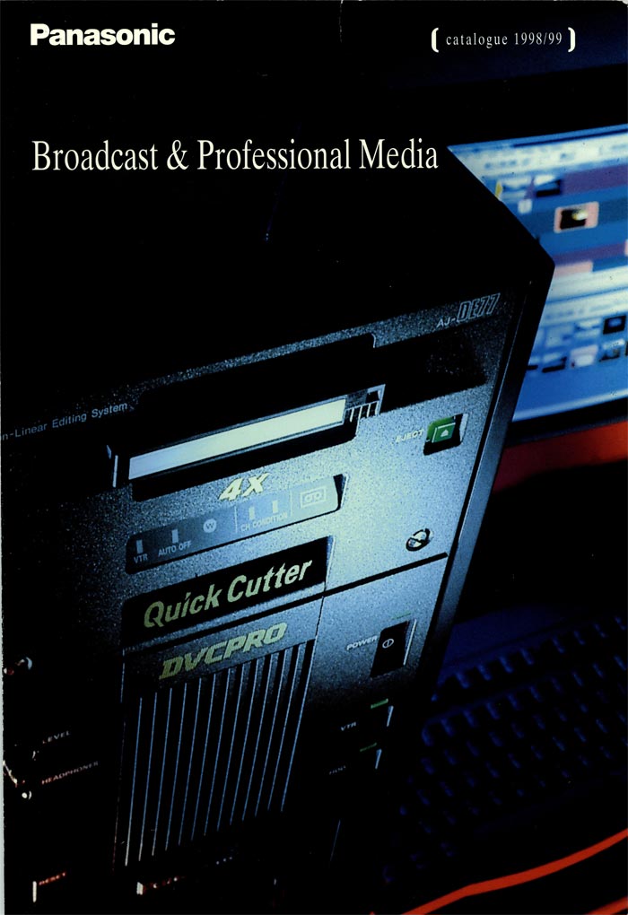 PANASONIC CAT.GEN. 1998/99 BROADCAST & PROFESSIONAL MEDIA (JPG/
