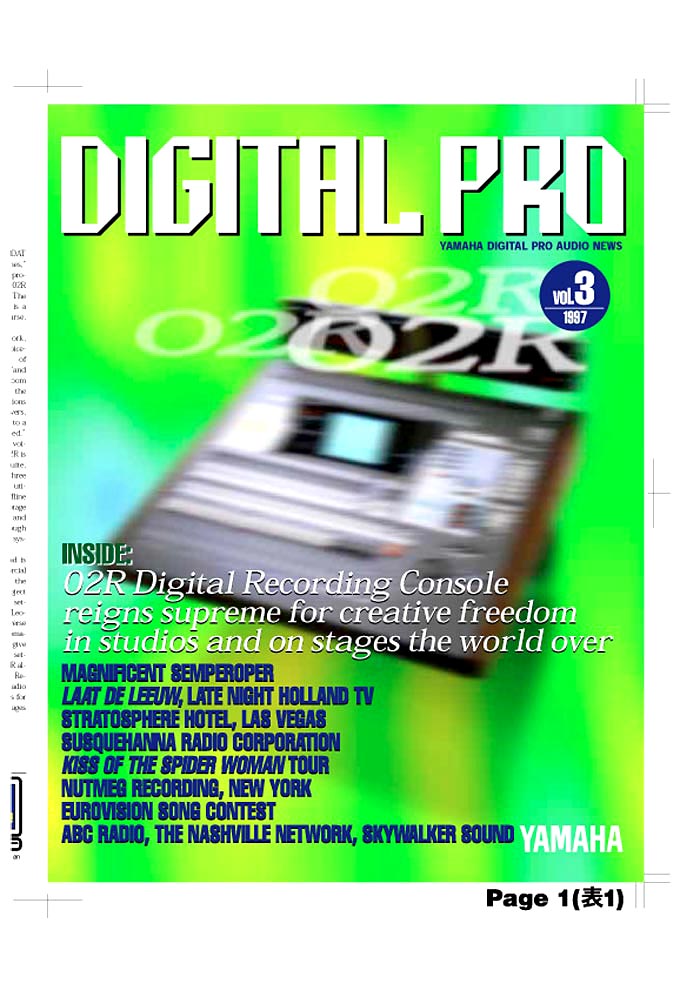 YAMAHA DIGITAL PRO AUDIO NEWS VOL.03 1997 (PDF)
