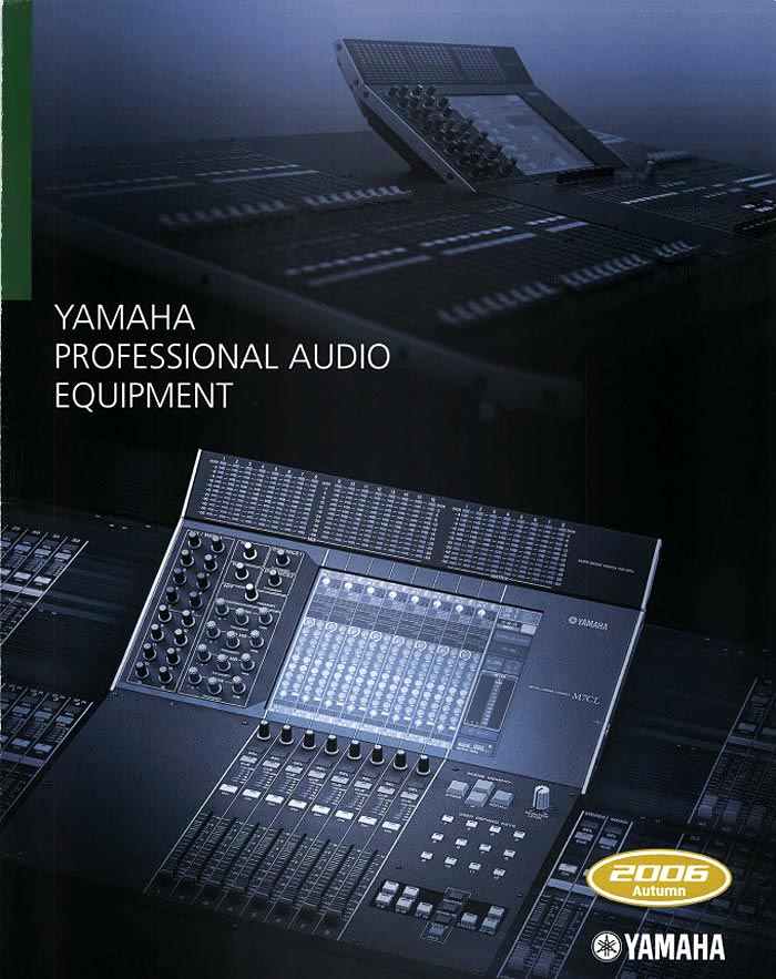 YAMAHA CAT.GEN. 2006    PROAUDIO/AUT-2006/PDF-MONTATO DA CD.ROM A