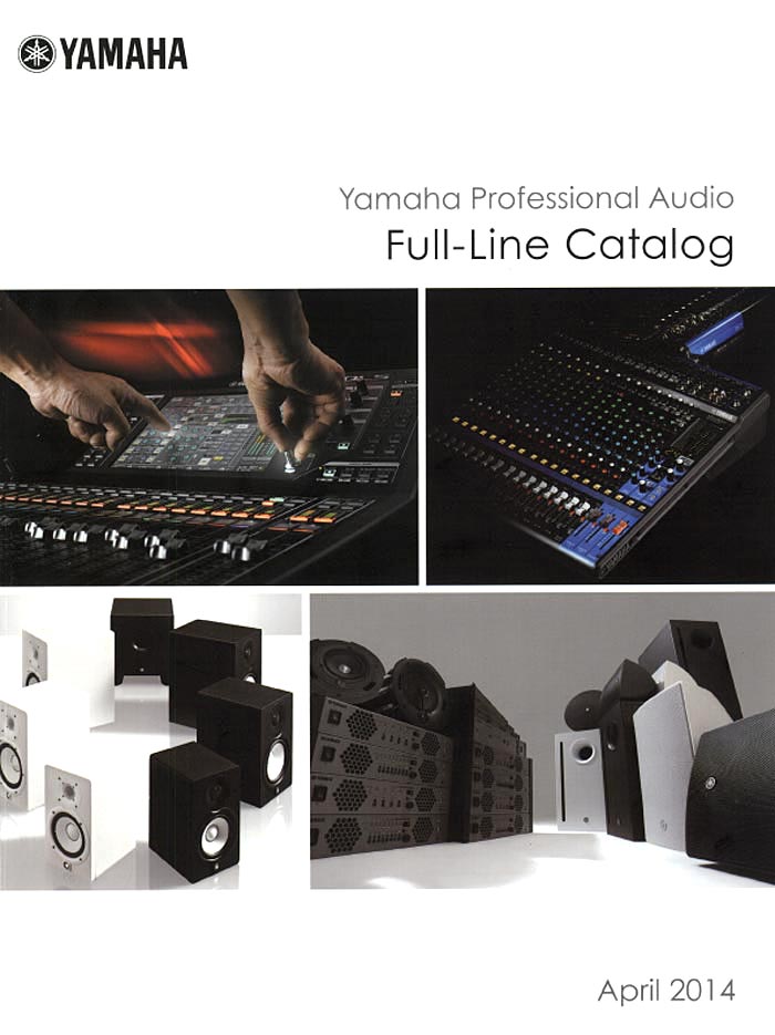 YAMAHA CAT.GEN. 2014/04   FULL-LINE PRO-AUDIO (JPG/OK2)